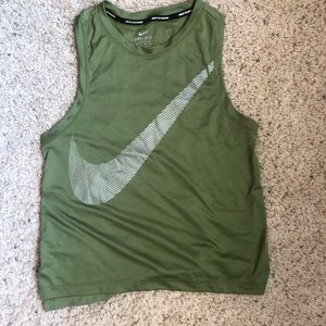 Green Nike Tank